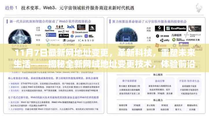 揭秘革新科技力量,最新网域地址变更重塑未来生活体验