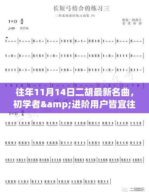 往年11月14日二胡最新名曲,初学者与进阶者的学习指南二胡最新名曲精选,适合初学者与进阶用户的学习指南