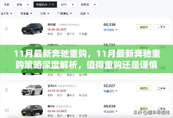 深度解析,11月最新奔驰重购策略,重购还是观望?