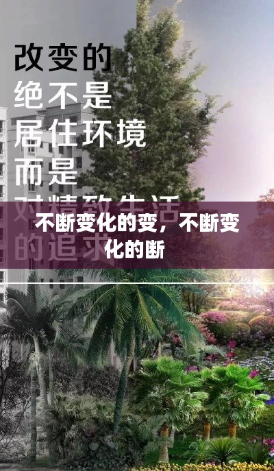 不断变化的变，不断变化的断 
