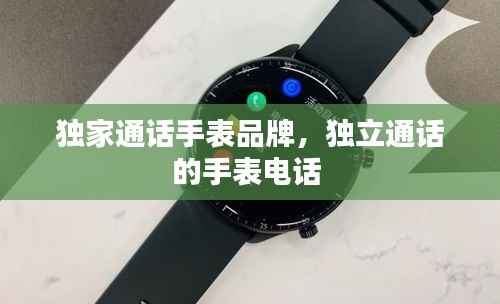 独家通话手表品牌,独立通话的手表电话