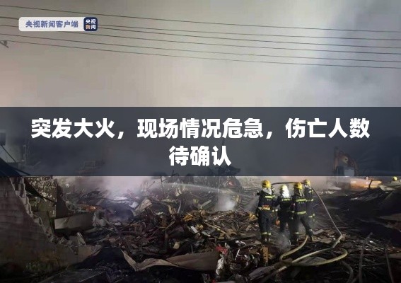 突发大火,现场情况危急,伤亡人数待确认