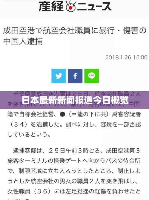 日本最新新闻报道今日概览