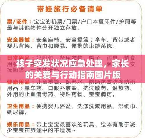 孩子突发状况应急处理,家长的关爱与行动指南图片版
