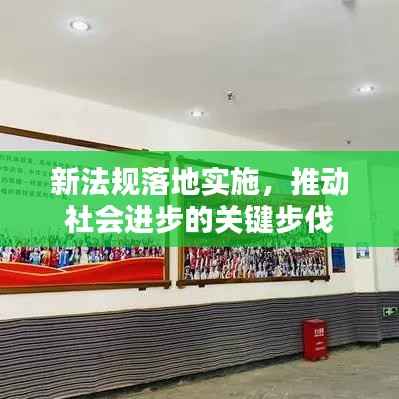 新法规落地实施,推动社会进步的关键步伐